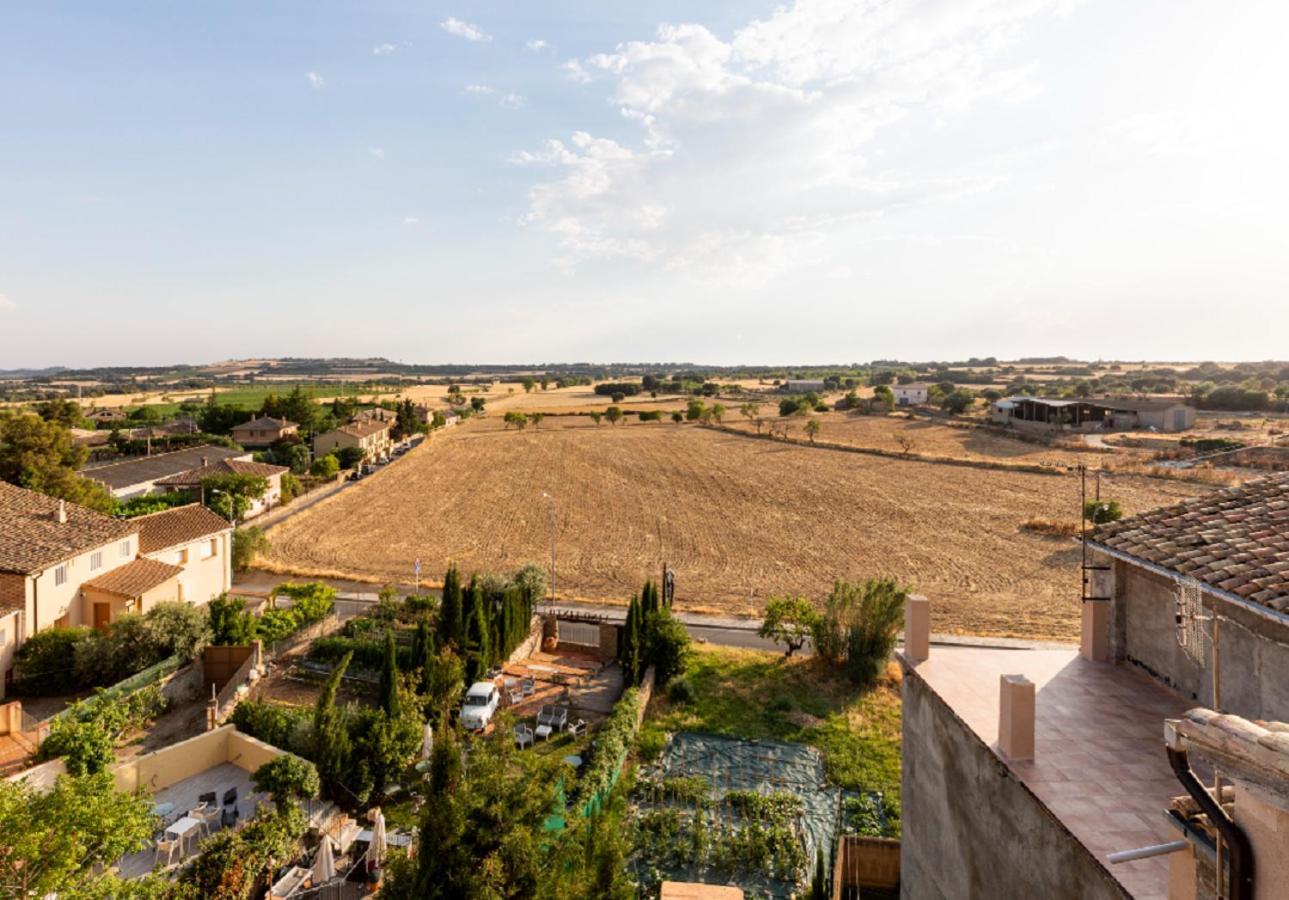 Apartamentos Vino Tinto Y Restaurante Tomate Rosa Adahuesca Ngoại thất bức ảnh
